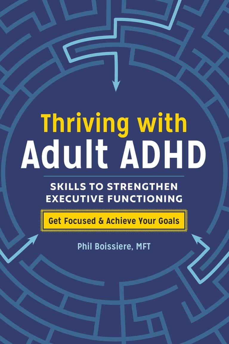 Thriving with Adult ADHD (Book Cover)
